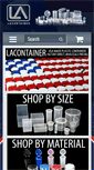 Mobile Screenshot of lacontainerstore.com